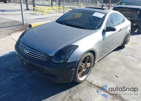 2005 Infiniti G35 from USA, damaged, VIN JNKCV54E35M426474